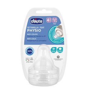 Chicco Tétine Physio – Débit (Rapide) 4m+