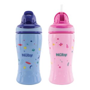 Nûby Gobelet à Paille Souple 360 ml – 12M+