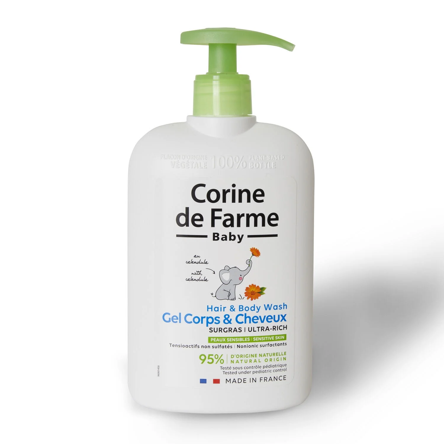 Corine de Farme Gel Corps et Cheveux Surgras Bébé 500ML