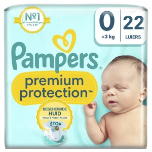 Pampers Couches Bébé Premium Protection < 3 kg Taille 0