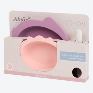 Alvär Set Repas 3 Pieces en Silicone
