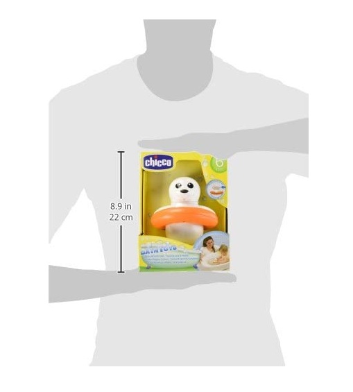 Chicco Jouet de Bain Phoque Nageur Gicleur 6m+ – Image 4