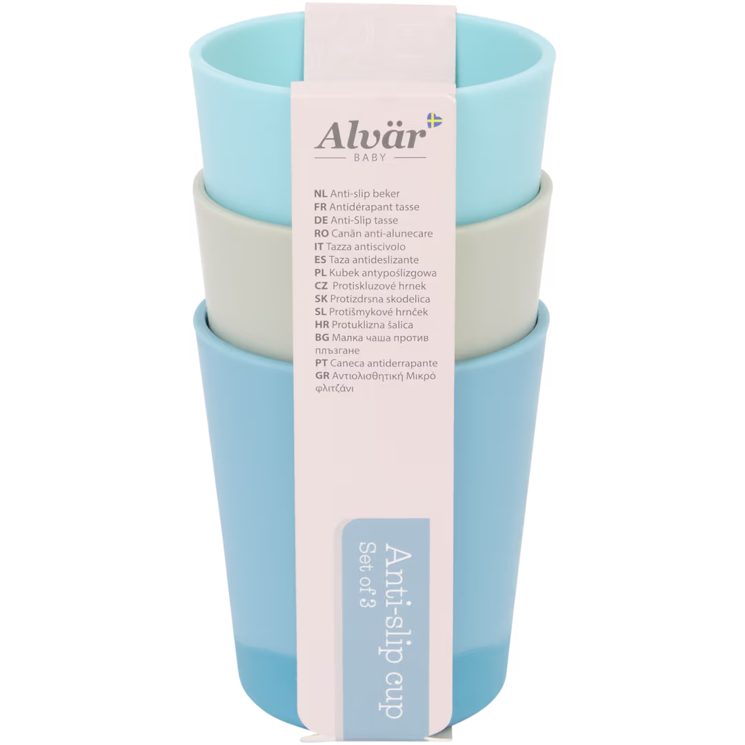 Alvär Ensemble 3 Gobelet Antidérapants