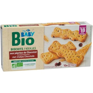 My Babybio Biscuits Bébé au Pépites Chocolat 18M+ 200g