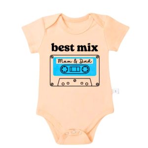 body bébé “Mom & Dad best mix “