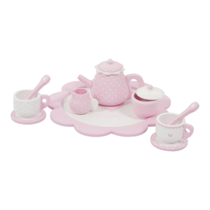 SERVICE A THE EN BOIS ROSE POUDRE