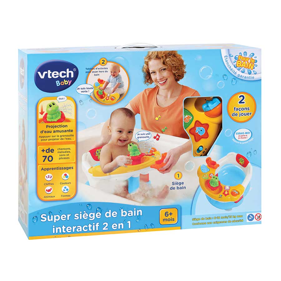 Vtech Super Siège de Bain Interactif 2 en 1 – Image 4