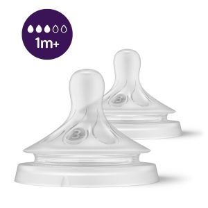 Avent Natural à Réponse Naturelle Tétine – Débit 1m+