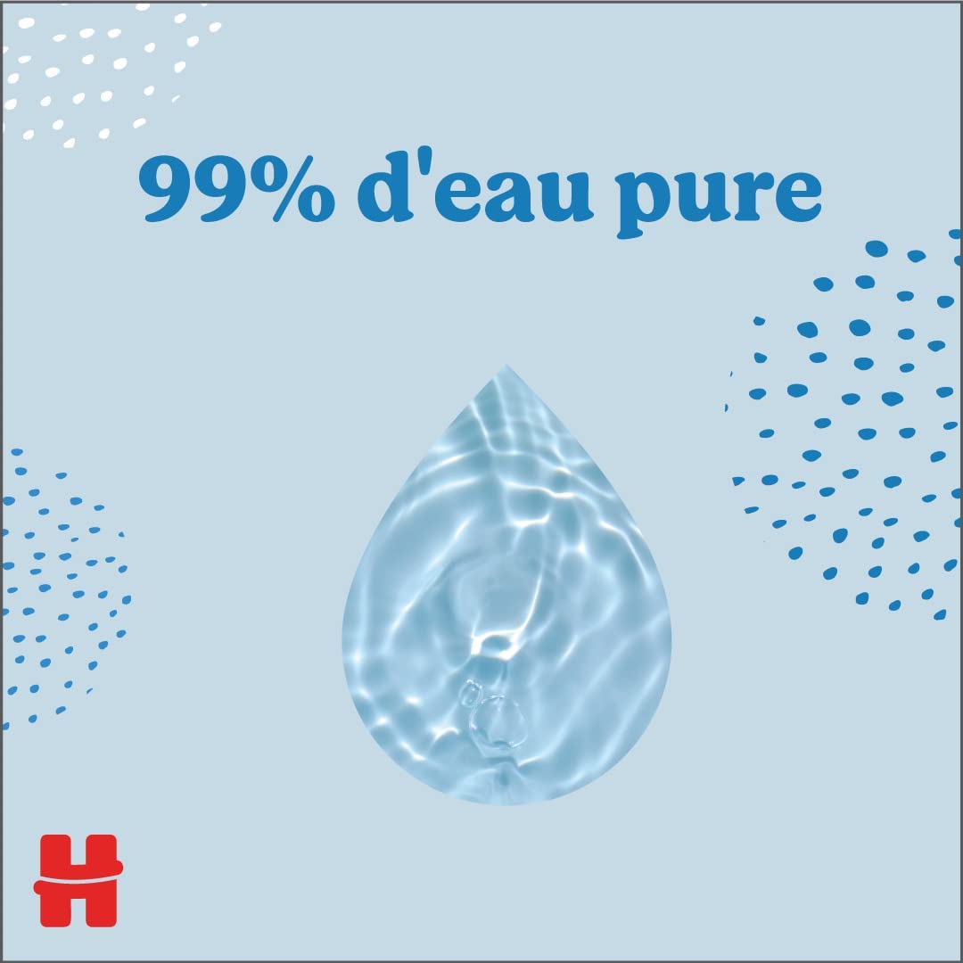 Huggies Lingettes Pure 99% d’Eau – Image 3