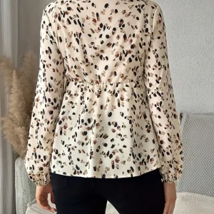Blouse de grossesse chic à nouer