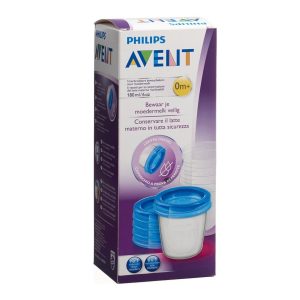Avent 5 Pots de Conservation du Lait Maternel