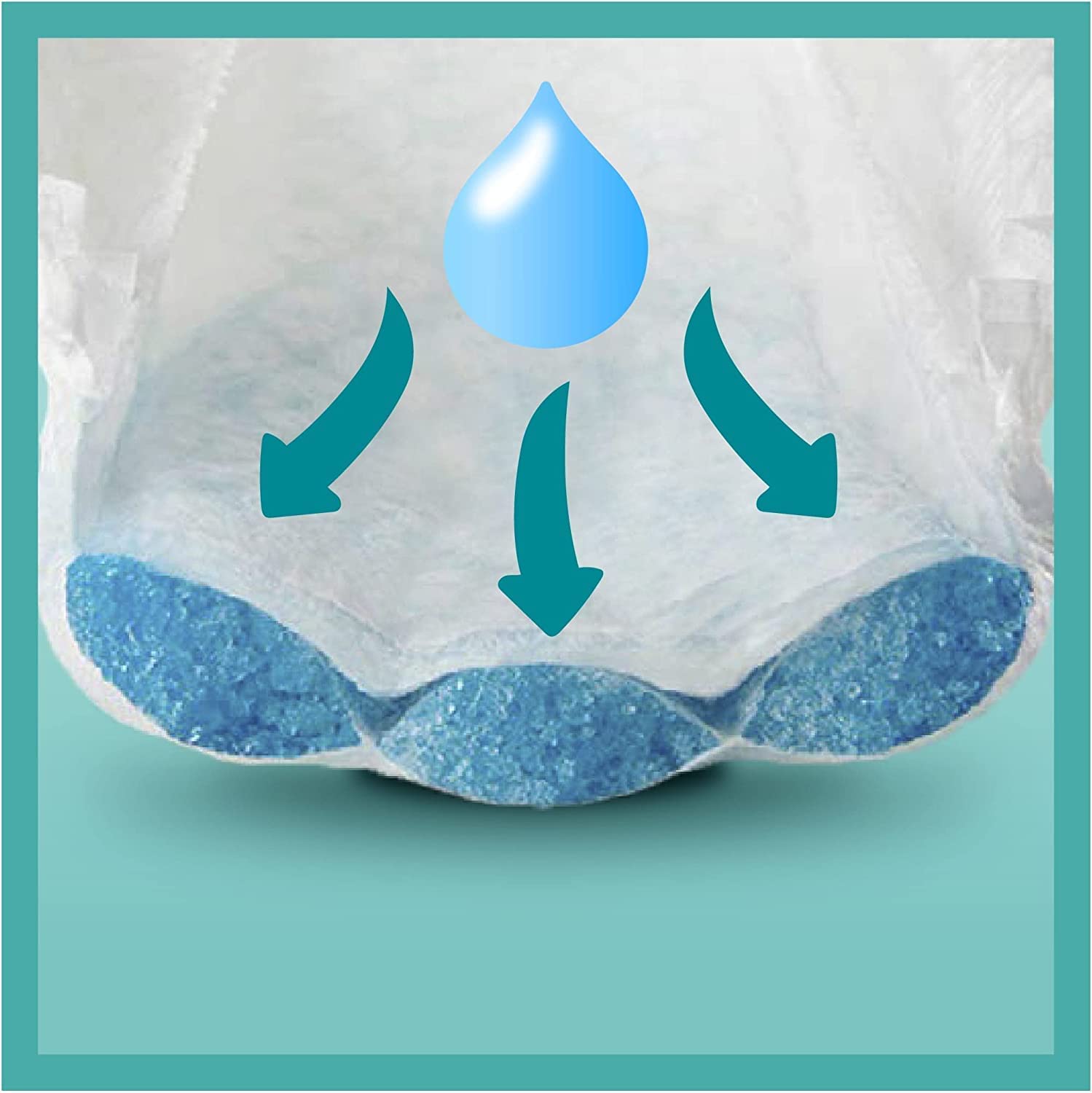 Pampers Couches Baby-Dry Taille 5 (11-16 kg) – Image 2