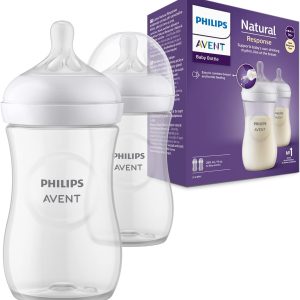 Avent 2 Biberon Naturel En Plastique 260ml