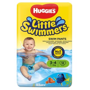 Huggies Maillots de Bain Jetables Taille 3/4 (7-15 kg)