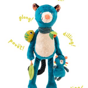 Peluche d&rsquo;éveil Zimba Dans La Jungle