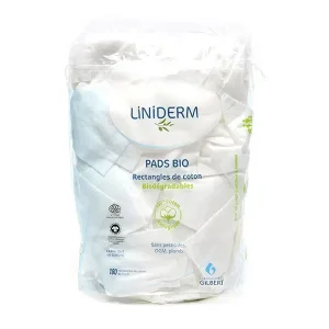 Gilbert Liniderm Pads Bio Rectangles de Coton 180 PCS