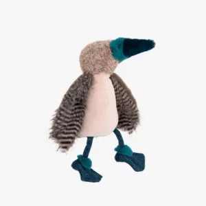 Peluche oiseau fou à pieds bleus Moulin Roty
