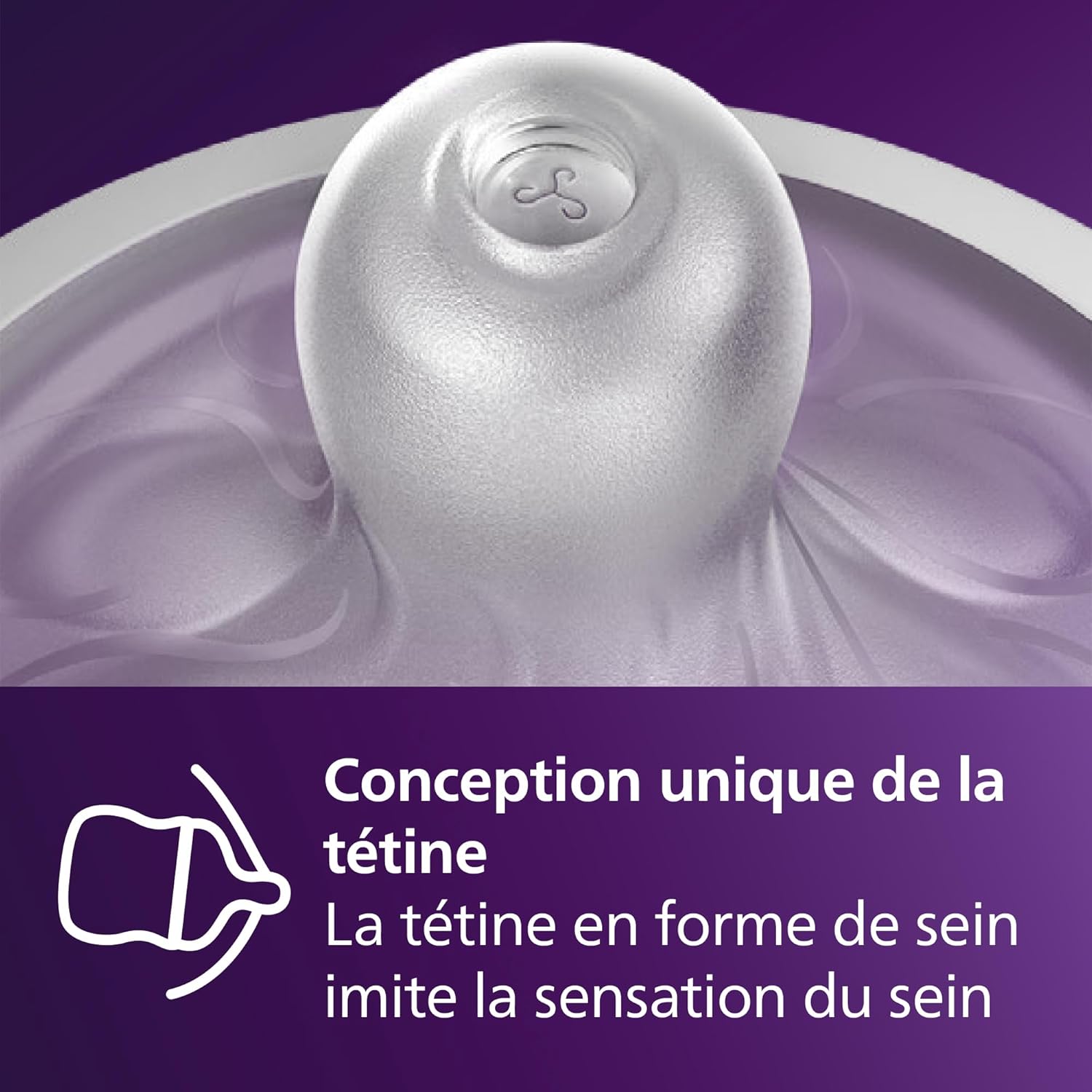 Avent Biberon Naturel En Plastique 260ml à Réponse Naturelle Valve AirFree – Image 5