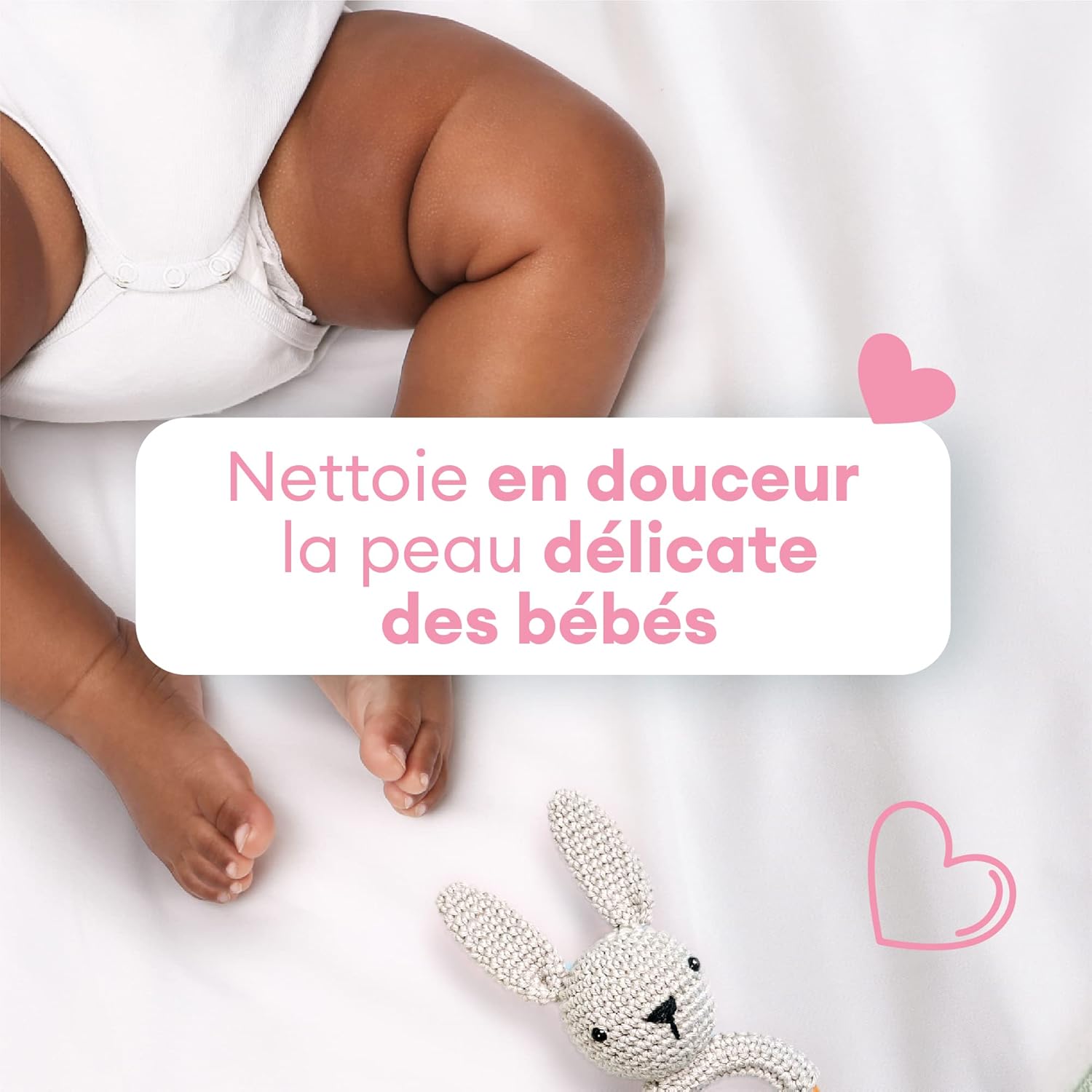 Bébé Cadum Huile de Bain Bonne Nuit Hypoallergénique aux Extraits de Camomille et Fleurs d’oranger 750ml – Image 2