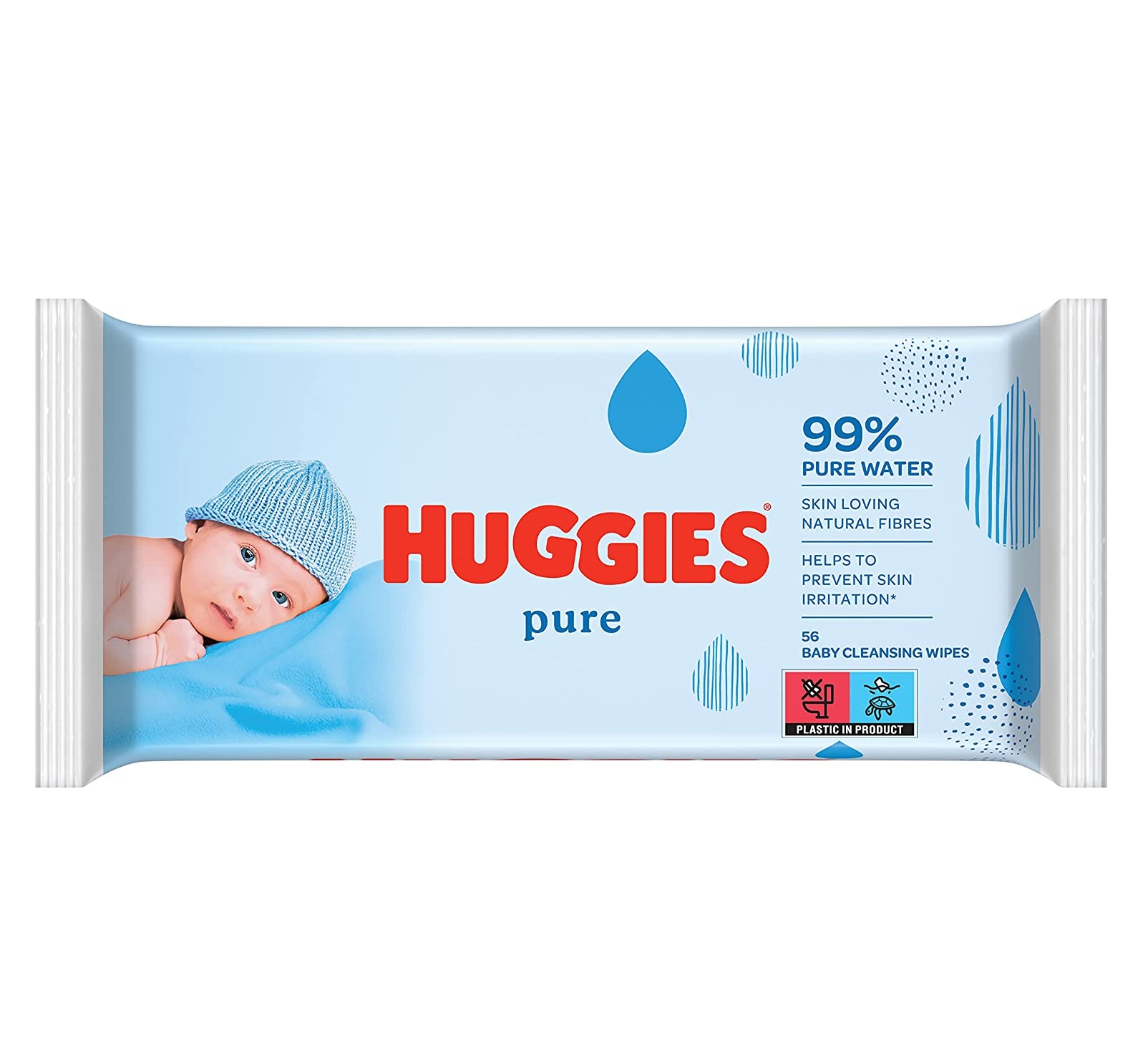 Huggies Lingettes Pure 99% d’Eau