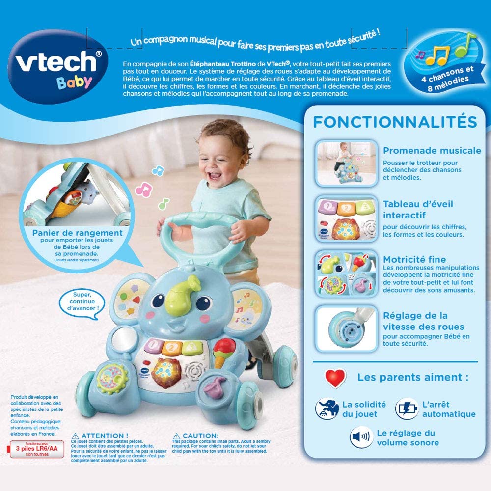 Vtech Éléphanteau Trottino – Image 5