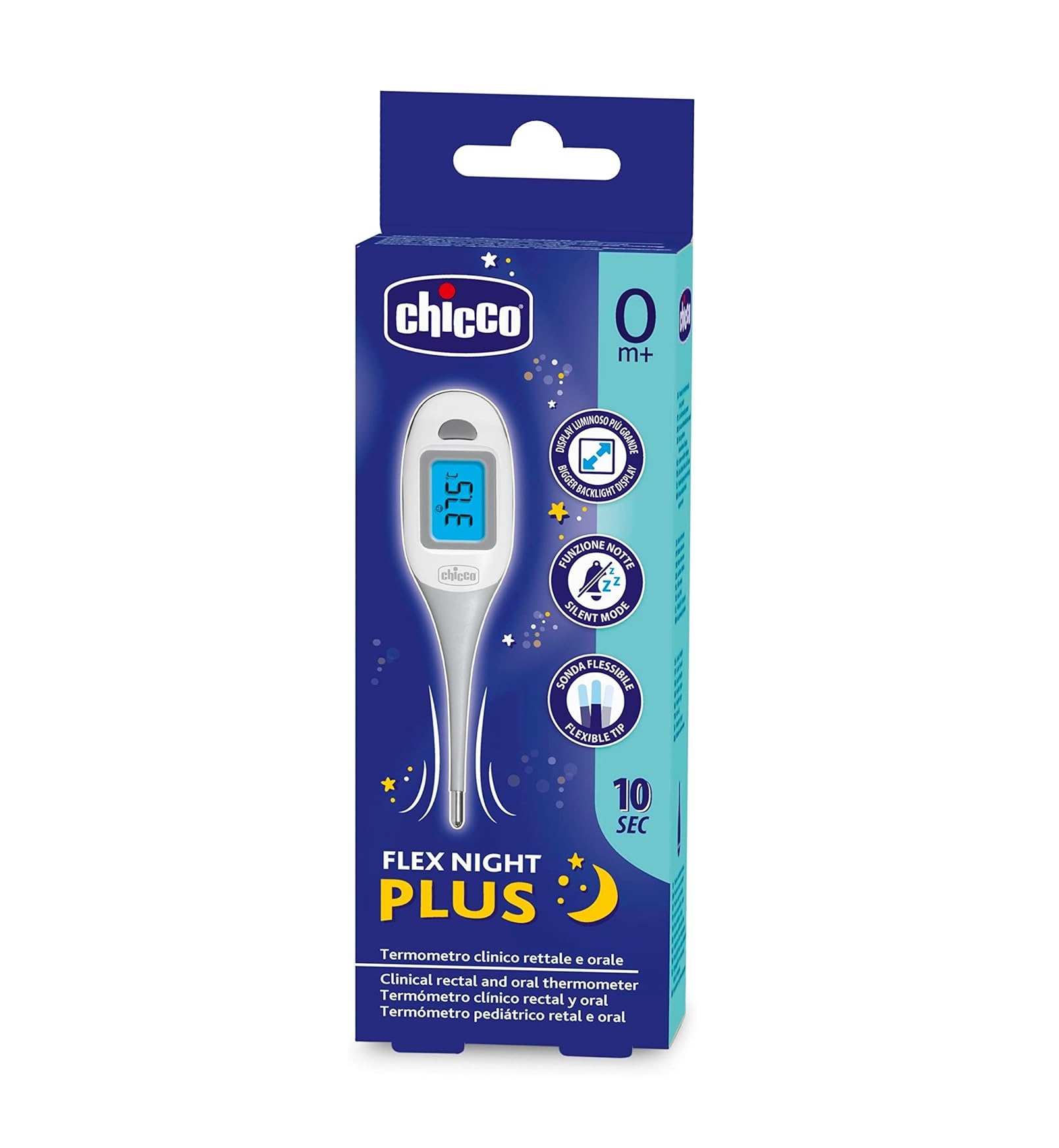 Chicco Thermomètre Flex Night Plus