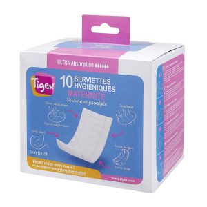 Tigex Serviettes Hygiéniques Post-Accouchement
