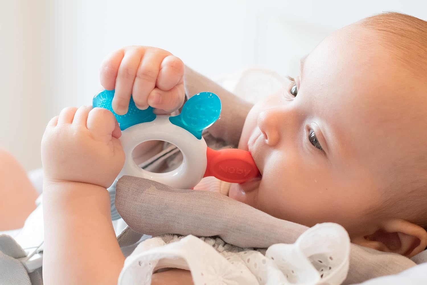 Nûby Anneau de Dentition Multi-confort 3M+ – Image 3