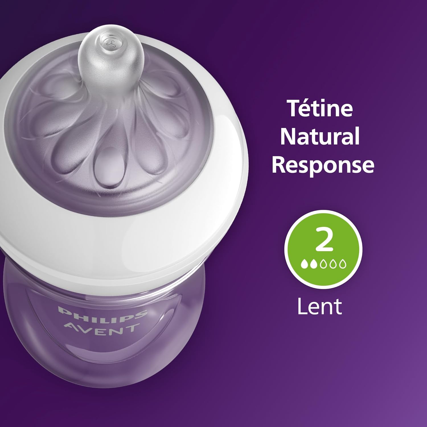 Avent Biberon Naturel En Plastique 125ml à Réponse Naturelle Valve AirFree – Image 7