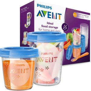 Avent Pot de Conservation Repas 20 Pcs