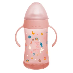 Suavinex Second Into the Forest Biberon avec Anses 270 ml +4M