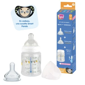 Tigex Coffret « Mon 1er biberon » 1 biberon + 2 tétines