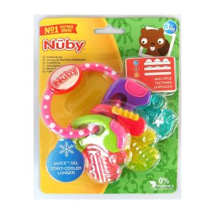 Nûby Anneau de Dentition Réfrigérante Clés 3m+
