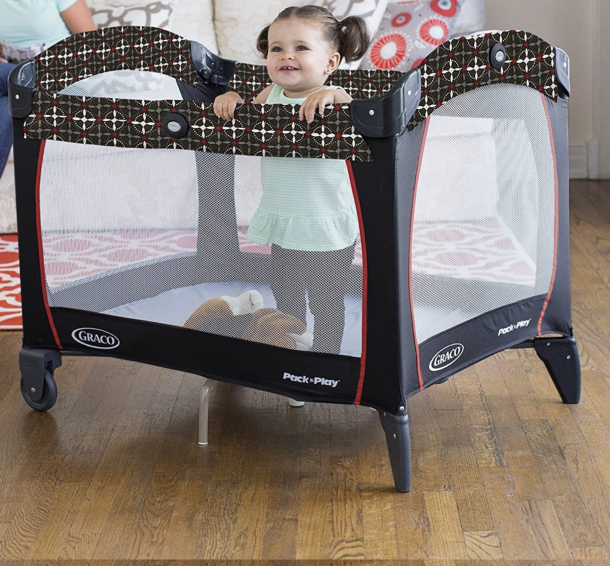 Graco Lit Parc Pack ‘N Play Playard Portable Napper and Changer – Image 8