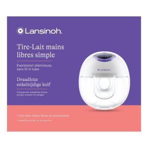 Lansinoh® Tire-lait Mains Libres – Liberté, Confort et Gain de Temps pour les Mamans