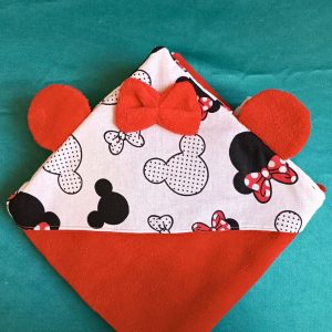 Cape de bain – Couleur rouge