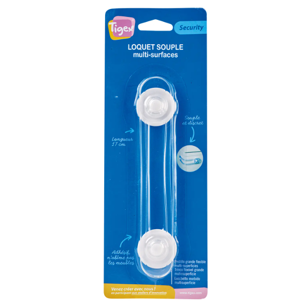 Tigex Loquet Souple Multi-Surfaces