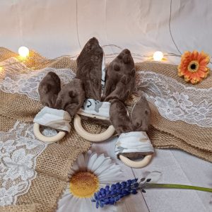 Petit anneau de dentition – couleur gris