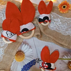 Grand anneau de dentition – couleur rouge