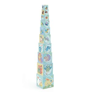 BABY BIOKI CUBE A EMPILER – DJECO