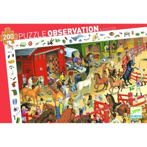 PUZZLE OBSERVATION EQUITATION – DJECO