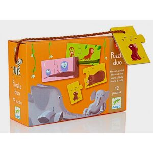 PUZZLE DUO MAMAN ET BEBE – DJECO