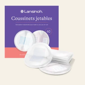 Lansinoh Coussinets d’Allaitement Jetables 60 PCS