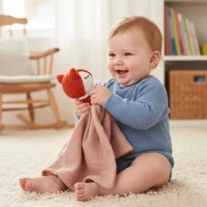 Doudou renard | Coton Bio Doux Renardeau