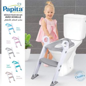 Papita Réducteur de Toilette Avec Echelle