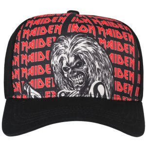 Casquette Iron Maiden “Eddie Logo Repeat”