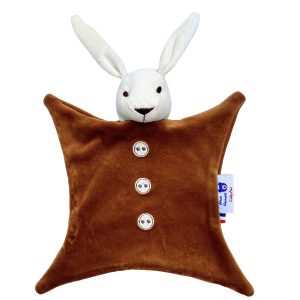 Lapin boutons – Brun