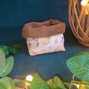 Panier pour ranger les lingettes – couleur Gris