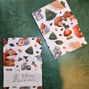 Protège carnet personnalisable – Couleur marron