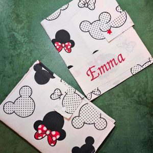 Protège carnet personnalisable – Couleur rouge